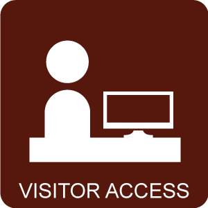 visitor access button